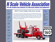 Tablet Screenshot of nscalevehicles.org